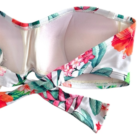 Tommy Bahama Tropi Calling Twist Front Bandeau Top - Picture 6 of 9